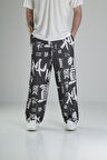 Chinese Desenli Baggy Pantolon