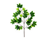 Yapay Çınar Yaprağı Yeşil