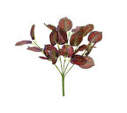 Yapay Calethea Demeti Kırmızı