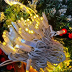 İp Led Dış Mekan Aydınlatma Beyaz Kablo Günışığı 10 Metre