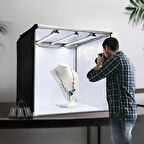 Gdx Pro II 3 Led Işıklı Ürün Çekim Çadırı 60x60 cm