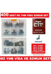 M2 Vida-Somun Seti Yhb 400 Parça