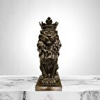 Aslan Kral Bronz Biblo