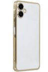 Ugr02 Samsung Galaxy A06 Kılıf Lensli Silikon - Gold