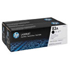 Hp CF283AD (83A) Siyah Orjinal 2'li Paket Toner