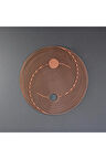Ying Yang Zen Yoga Metal Duvar Dekoru