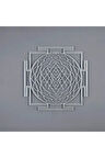 Sri Yantra Kutsal Geometri Metal Duvar Dekoru