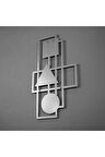 Daire Üçgen Kare Soyut Geometri Metal Duvar Dekoru