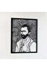 Van Gogh Otoportre Metal Duvar Dekoru