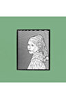 Inci Küpeli Kız Metal Duvar Dekoru (girl With A Pearl Earring By Johannes Vermeer)