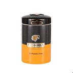 Cohiba Sarı/Siyah Seramik Humidor (4562AT)