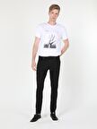 041 Danny Düşük Bel Dar Paça Slim Fit Siyah Erkek Jean Pantolon