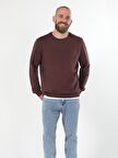 Mor Erkek Sweatshirt