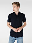 Regular Fit Basic Lacivert Erkek Polo K.Kol