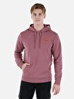 Normal Kesim Kapüşonlu Pembe Erkek Sweatshirt Cl1066869