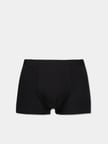 Modern Fit Düz Erkek Siyah Boxer