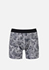 Modern Fit  Erkek Gri Boxer