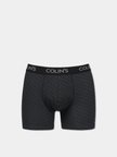 Modern Fit Baskılı Erkek Gri Boxer