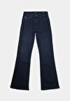 Regular Fit   Kadın Koyu İndigo Jean Pantolon