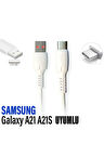 Samsung A21 Şarj Kablosu  Galaxy A21S Şarj Cihazı Kablosu 3.4A HIZLI Şarj