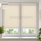 Storperdem Pliseli Perde Krem 40 x 120 cm