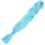 Simli Açık Mavi Örgülük Saç 100 Gr. /  (CLZ175)