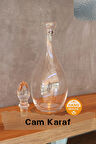 Asaf Atelier El Yapımı | Cam Karaf - Cam Sürahi