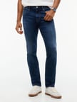 TOMMY Soluk Görünümlü Kot Pantolon DM0DM23479-1BK