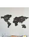 3D Metal Üzeri Ahşap Dünya Haritası, Ahşap Duvar Haritası, Gerçek Dünya Haritası, Yeni Dizayn Harita
