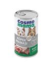COSMO MAMA YETİŞKİN KUZU ETLI KÖPEK KONSERVE MAMASI 24 ADET X 415 GR