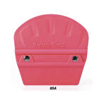 Switch Card Oval Ragle PPF/TPH Cam Filmi Çekme Uygulama Aparatı Teflonlu 85A Sertlik 10x9cm Pembe