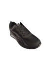 Luttoon 4184-24 Deri Anatomik Hafıza Taban Erkek Sneaker Siyah Füme