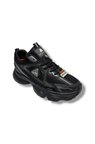 Marco Jamper 2411-26 Cilt Deri Anorak Anatomik Sneaker Siyah Gümüş 36-40