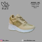 Flet 185 Bej Kadın Spor Sneaker