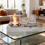 CopArt Elza Biyoetanol Masaüstü Şömine