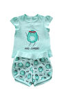 Kız Bebek İkili Takım Şortlu Avo-Cardio Alt Üst Takım