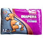 Hushpet Yapışkanlı Köpek Çiş Bezi 45x63 cm 12 Adet Medium