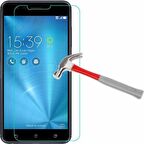Asus Zenfone 3 Zoom ZE553KL Uyumlu Ekran Koruyucu Screen Protector Tempered Glass Kristal Netliğinde %100 HD Görüntü, Yüksek Kalite Temperli Kırılmaz Cam