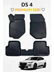 DS4 2015 Sonrası Uyumlu 3D Kauçuk Oto Paspas – Premium Seri