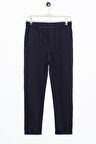 Lacivert Duble Paça Beli Bağcıklı Erkek Çocuk Kumaş Pantolon  22678