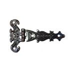 Saç Tek Kuyruklu Menteşe - 40x68 mm, Küçük, Eskitme, 1 Adet