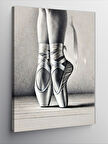 Kanvas Tablo Balerin ve Parmak Uçları