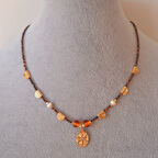 Kaplangözü Minimal Madalyon Kolye