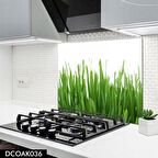 CAM OCAK ARKASI KORUYUCU | ÇİMEN MODEL