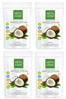 KetoCook Ketojenik Hindistan Cevizi Unu ( Coconut Flour )quadro Avantajlı Set 300 gram X 4 Adet