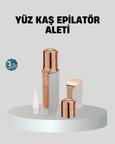 Kadınlar İçin Yüz ve Kaş Epilatörü – Hassas Cilt Dostu Pil ile Çalışan T