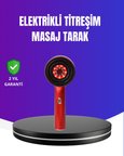Kırmızı Işık Terapi Özellikli Saç Derisi Masaj Tarak Anti Dökülme