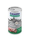 COSMO MAMA YETİŞKİN KUZU ETLI KEDI KONSERVE MAMASI 24 ADET X 415 GR