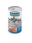 COSMO MAMA YETİŞKİN BALIK ETLI KEDI KONSERVE MAMASI 12 ADET X 415 GR