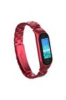 Xiaomi Mi Band 6 Kordon/kayış Paslanmaz Çelik Klipsli Metal Kordon Kayış
